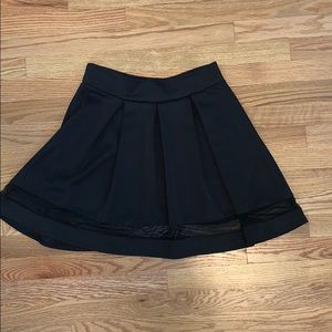 Black Skater Skirt